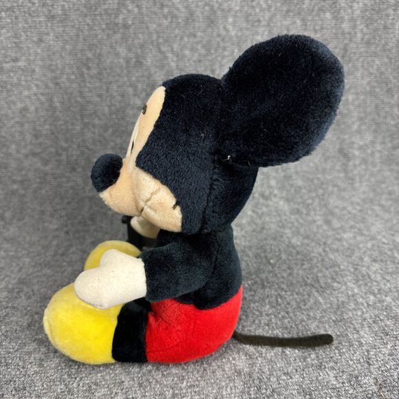 Vintage Mickey Mouse Plush Stuffed Animal Toy Doll Walt Disney World Disneyland - Picture 2 of 6